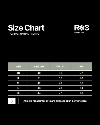 RO3 MOTION HALF TIGHTS